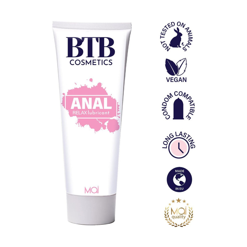 Анальний лубрикант на водній основі BTB ANAL RELAX (100 мл)
