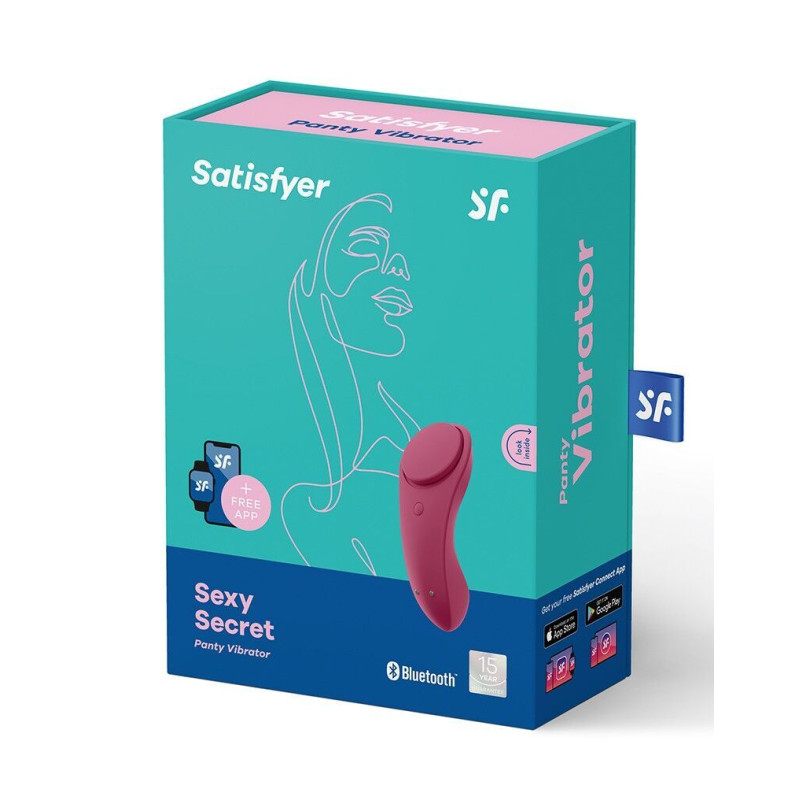 Смарт-вібратор у трусики Satisfyer Sexy Secret (м'ята упаковка)