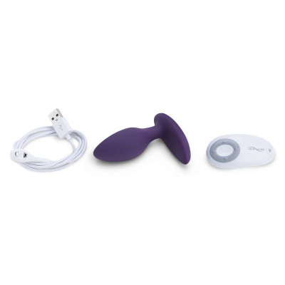 Анальна смарт-вібропробка We-Vibe Ditto Purple з пультом ДУ