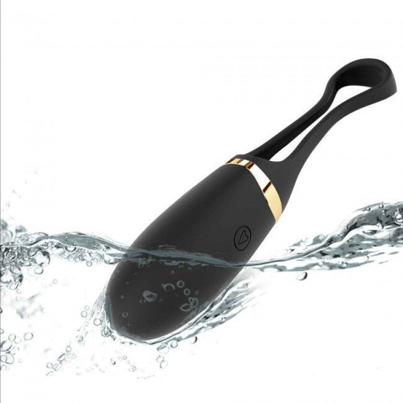 Віброяйце Dorcel Secret Delight Gold з пультом ДК, з турборежимом та голосовим управлінням (м'ята упаковка)