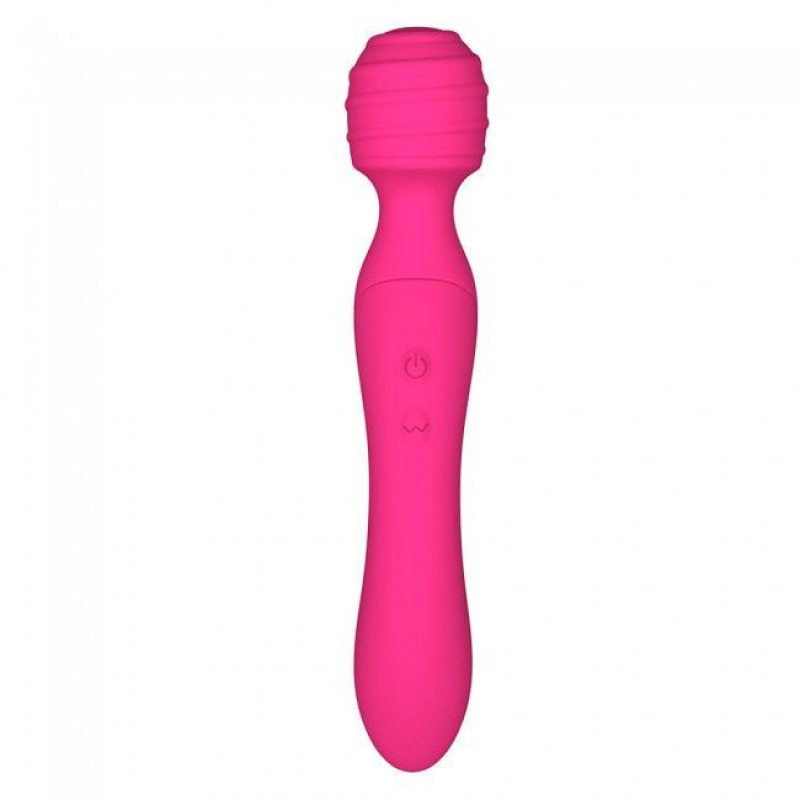 Вібромасажер 2 в 1 Love To Love TWIST Rose, 2 мотори, стимулюючий рельєф, водостійкий (м'ята упаковка)