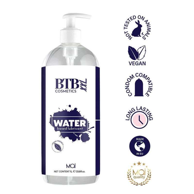 Лубрикант на водній основі BTB WATER (1000 мл)
