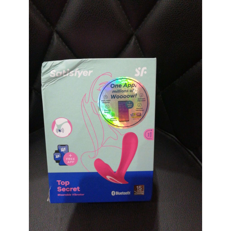 Смарт-вібратор у трусики Satisfyer Top Secret Pink (м'ята упаковка)