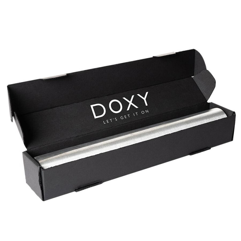 Вібромасажер DOXY Die Cast 3R Matte Black, потужний, живлення 220В, металевий корпус