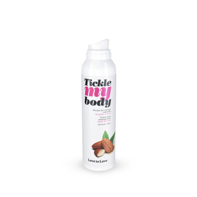 Масажна піна Love To Love TICKLE MY BODY - Солодкий мигдаль (150 мл), зволожуюча