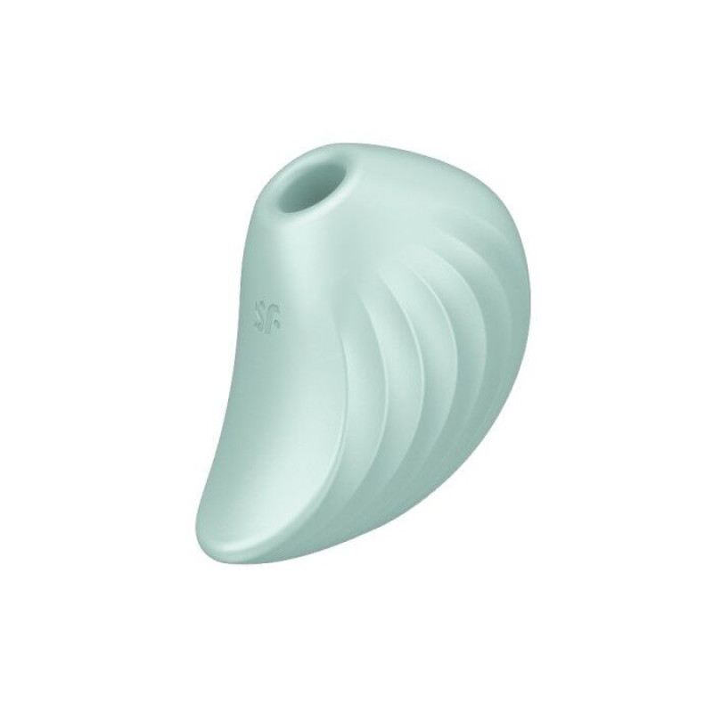 Вакуумний кліторальний стимулятор із вібрацією Satisfyer Pearl Diver Mint (м'ята упаковка)