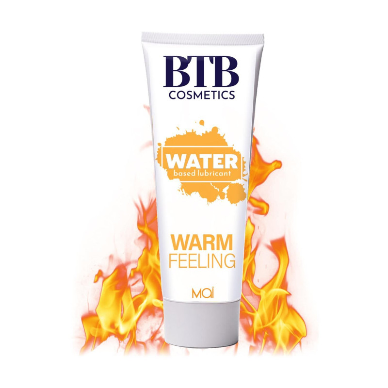 Розігріваюча змазка на водній основі BTB WARM FEELING (100 мл)