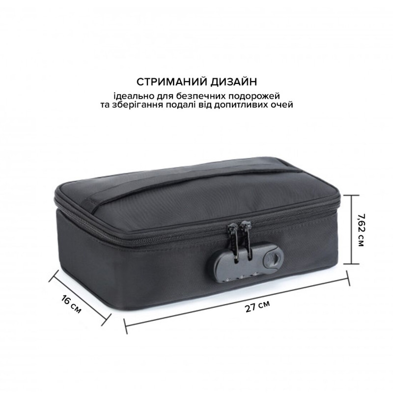 Кейс для іграшок із кодовим замком Dorcel DISCREET BOX