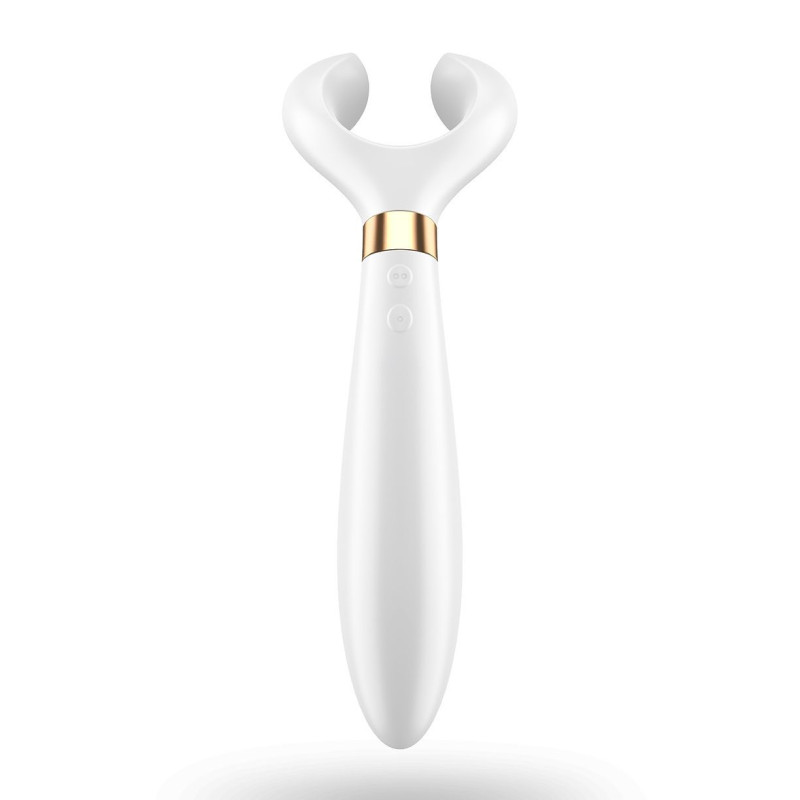 Вібратор для пар Satisfyer Endless Fun White, три мотора, багатофункціональний