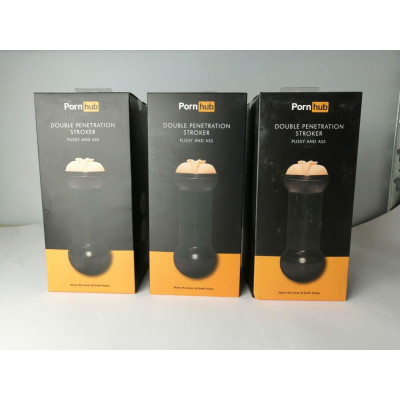 Мастурбатор Pornhub Double Penetration Stroker (незначні дефекти пакування)
