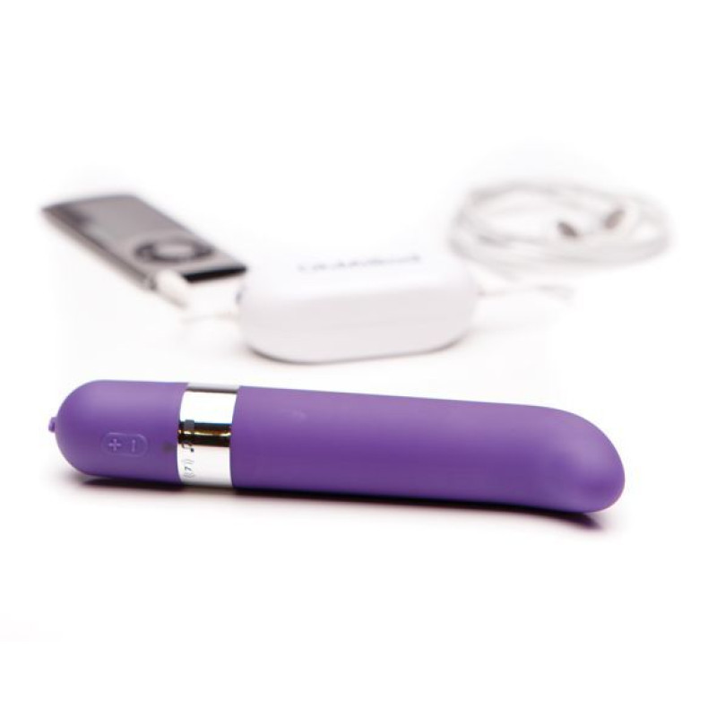 Музичний вібратор OhMiBod - Freestyle: G Music Purple, стимуляція точки G, бездротовий