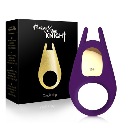 Ерекційне віброкільце Rianne S: The Pussy and The Knight Couple Ring