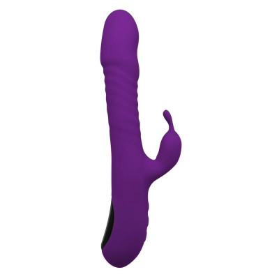 Вібратор кролик з підігрівом і ротацією Alive RoMAX Purple, діаметр 3.5