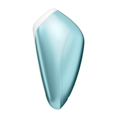 Вакуумний стимулятор Satisfyer Love Breeze Ice Blue, мініатюрний