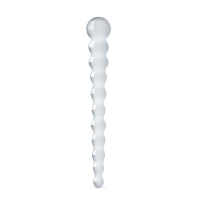 Скляний ділдо у вигляді намистин Gildo Glass Dildo No. 20 Скляний ділдо у вигляді намистин Gildo Glass Dildo No. 20