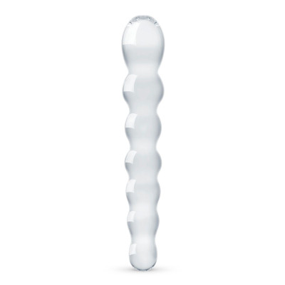 Скляний ділдо у вигляді намистин Gildo Glass Dildo No. 19 Скляний ділдо у вигляді намистин Gildo Glass Dildo No. 19
