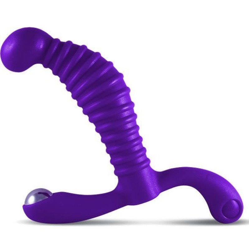 Масажер простати і сфінктера Nexus Titus Purple ультрастимулюючий, з масажером промежини