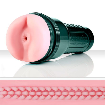 Мастурбатор попка Fleshjack Vibro Pink Bottom Touch з вібрацією