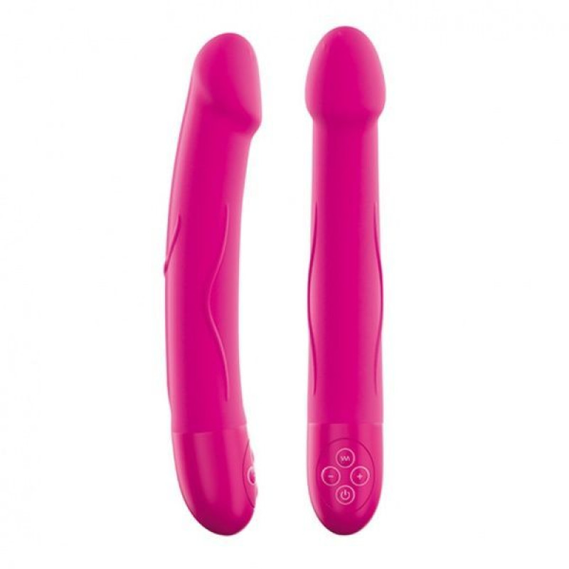 Мега вібратор Dorcel Real Vibration L Magenta з двома моторами