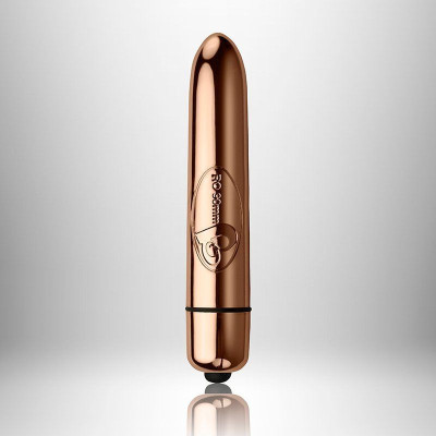 Вібропуля Rocks Off RO-90mm Shoot to Thrill 10 Speed ​​ROSE Gold
