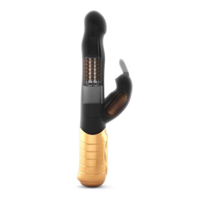 Вібратор-кролик Dorcel Baby Rabbit Gold з перлинним масажем