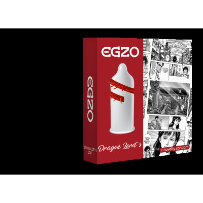 Насадка на член EGZO Dragon Lords (презерватив з вусиками)