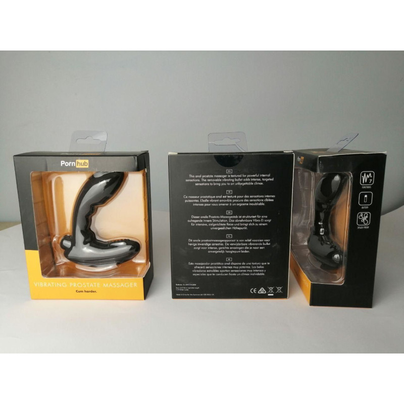 Масажер простати Pornhub Vibrating Prostrate Massager (незначні дефекти пакування)