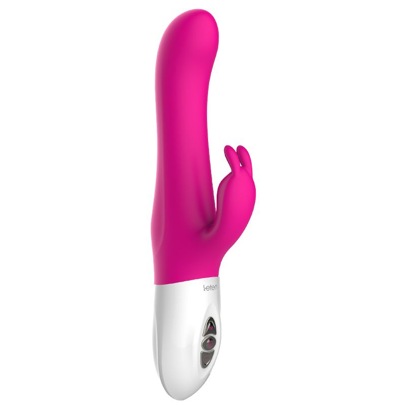 Пульсатор-кролик Leten Vibrator Exciting з підігрівом і вібрацією клиторального відростка