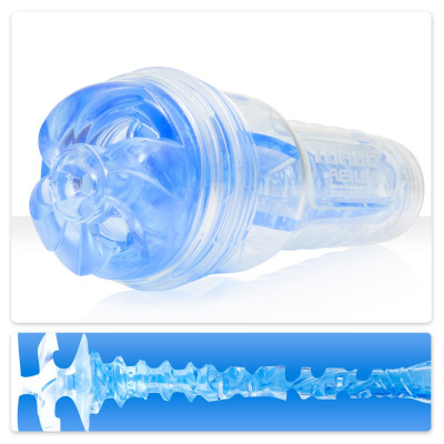 Мастурбатор Fleshlight Turbo Thrust Blue Ice (пом'ята упаковка)