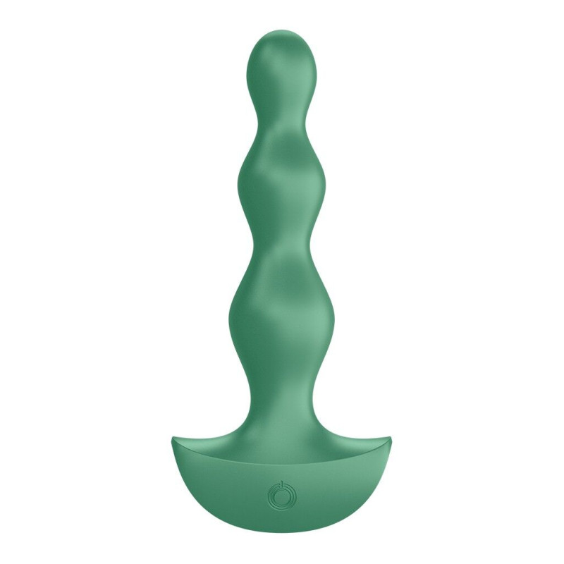 Анальний стимулятор-намистини з двома моторами Satisfyer Lolli-Plug 2 (green)