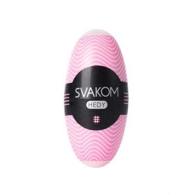 Мастурбатор-яйце SVAKOM - HEDY Pink