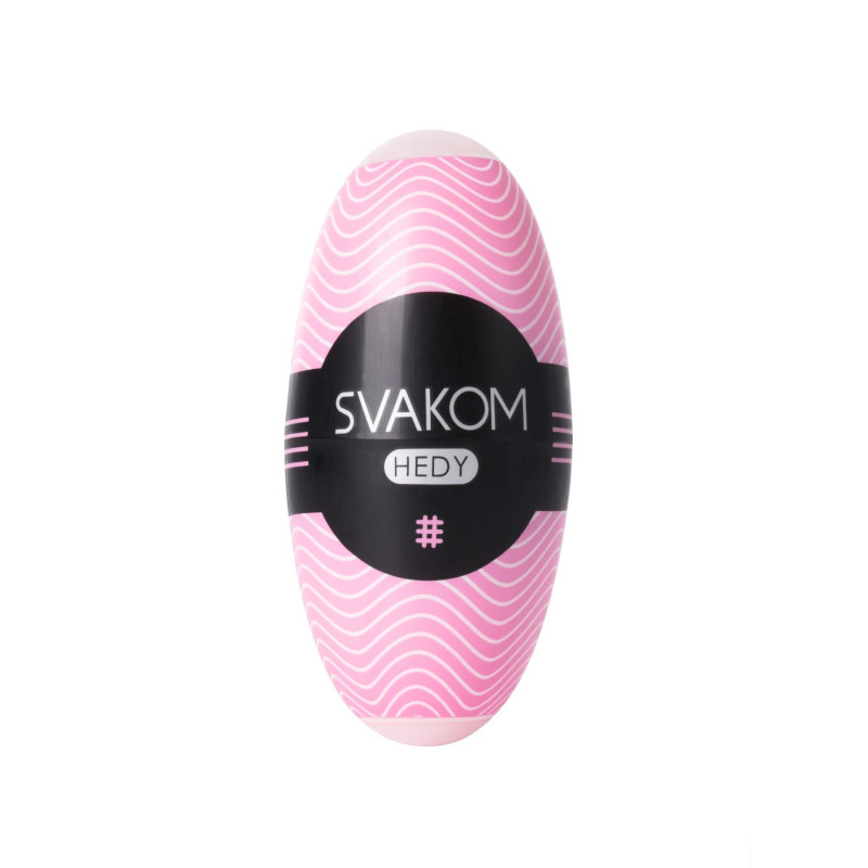Мастурбатор-яйце SVAKOM - HEDY Pink