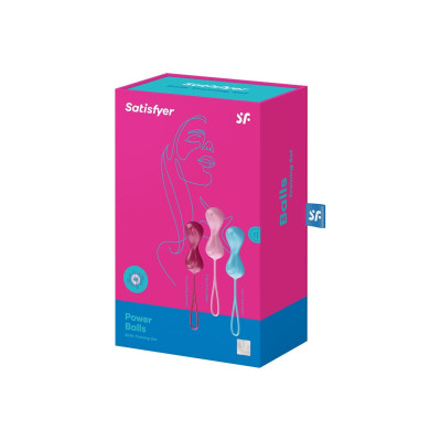 Вагінальні кульки Satisfyer Power Balls (3 пари)