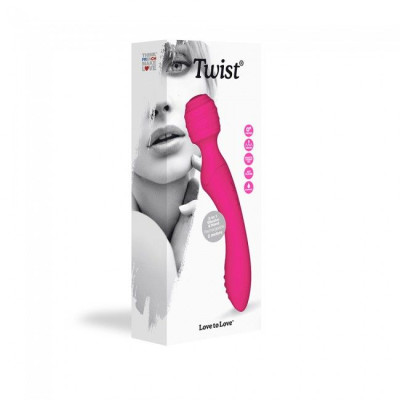 Вібромасажер 2 в 1 Love To Love TWIST Rose