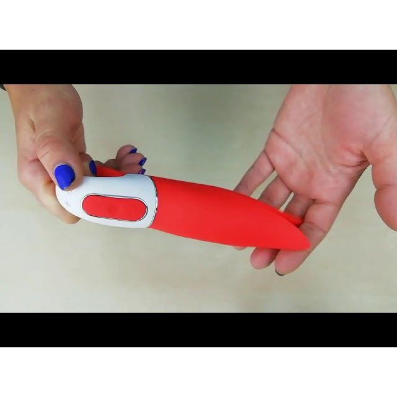 Потужний вібратор Satisfyer Vibes Power Flower з ніжними тріпотливими пелюстками, 12 режимів роботи