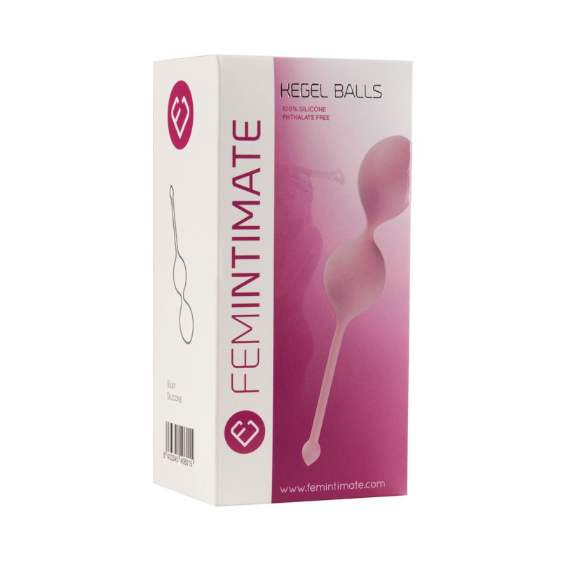 Вагінальні кульки Femintimate Kegel Balls, діаметр 3,5 см, вага 77гр