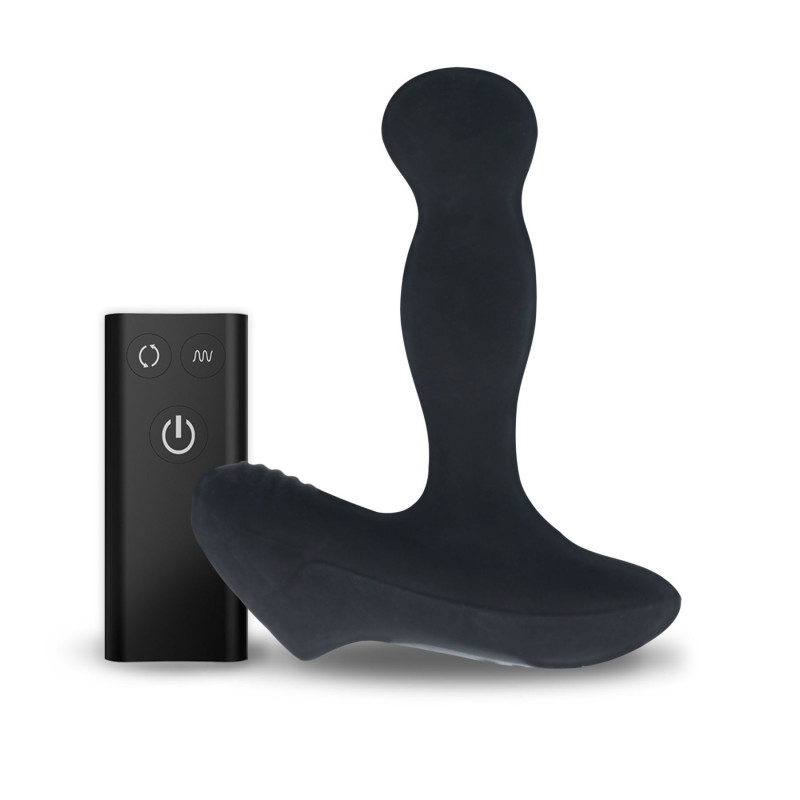 Масажер простати Nexus Revo Slim з обертаючою головкою і пультом дистанційного керування, макс діаметр 3,1см