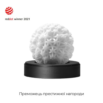 Мастурбатор TENGA GEO Coral, новий матеріал, об'ємні зірки, новий щабель розвитку Tenga Egg
