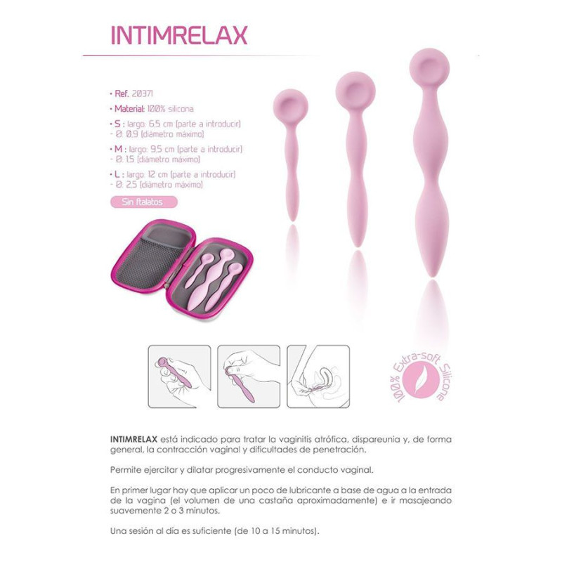 Система відновлення при вагините Femintimate Intimrelax для зняття спазмів при введенні