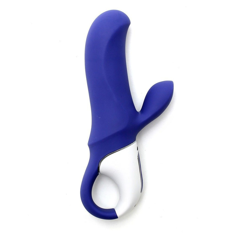 Потужний вібратор-кролик Satisfyer Vibes Magic Bunny, два мотора, литий силікон, 12 режимів роботи