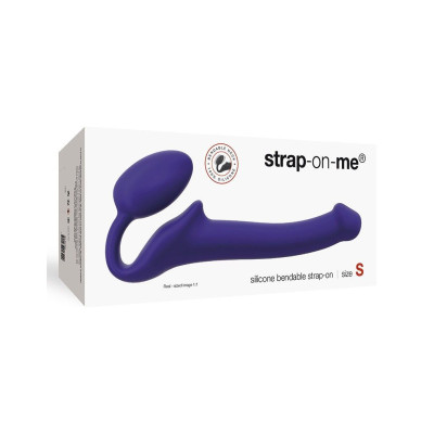 Безремневий страпон Strap-On-Me Violet S, повністю регульований, діаметр 2,7см