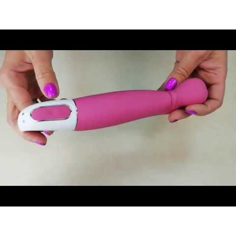 Потужний вібратор Satisfyer Vibes Petting Hippo з гнучким стовбуром, литий силікон, 12 режимів роботи
