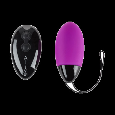 Потужне віброяйце Alive Magic Egg MAX Violet з пультом ДУ