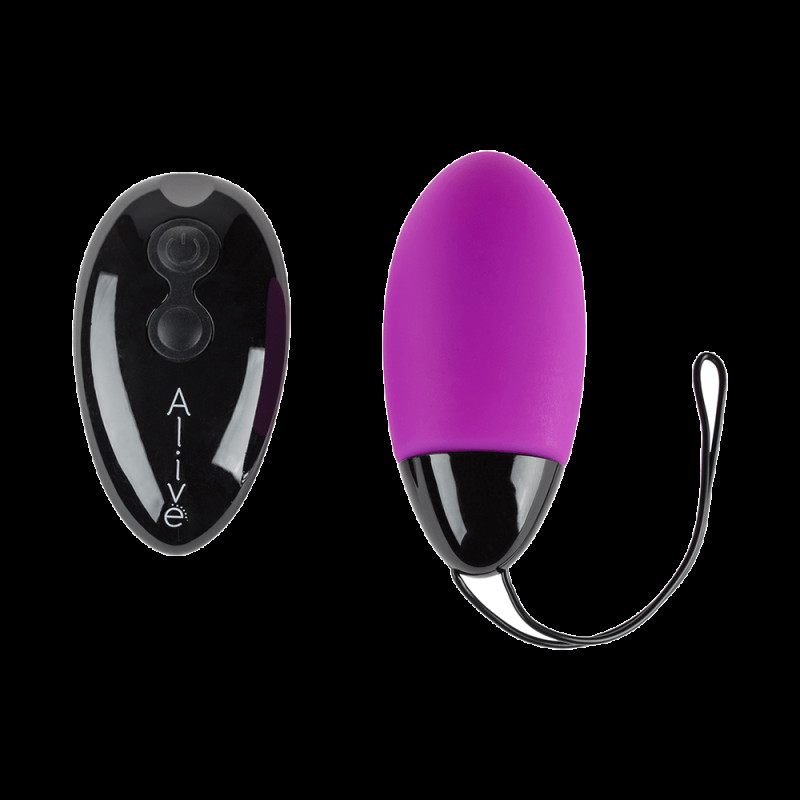 Потужне віброяйце Alive Magic Egg MAX Violet з пультом ДУ