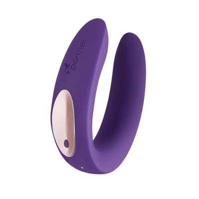 Вібратор для пар Satisfyer Double Plus Remote з пультом дистанційного керування і двома моторчиками