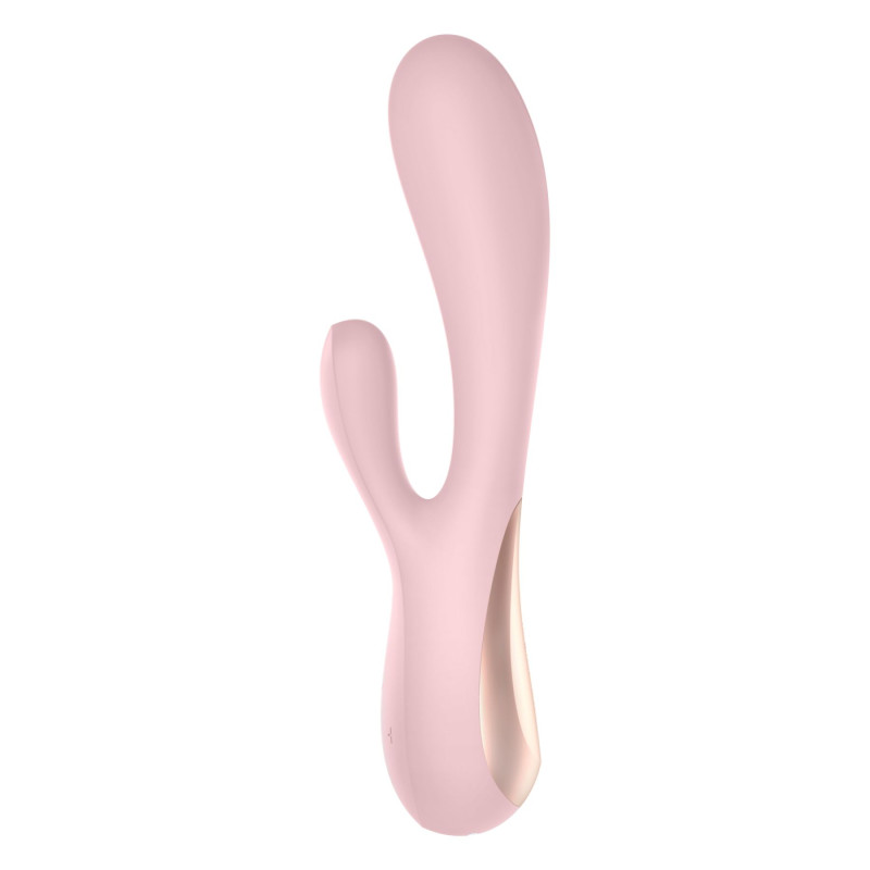 Смарт-вібратор кролик Satisfyer Mono Flex Mauve, 2 мотора, управління через інтернет