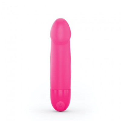 Вібратор Dorcel Real Vibration S Magenta 2.0, діам 3,7см, перезаряджається, для точки G