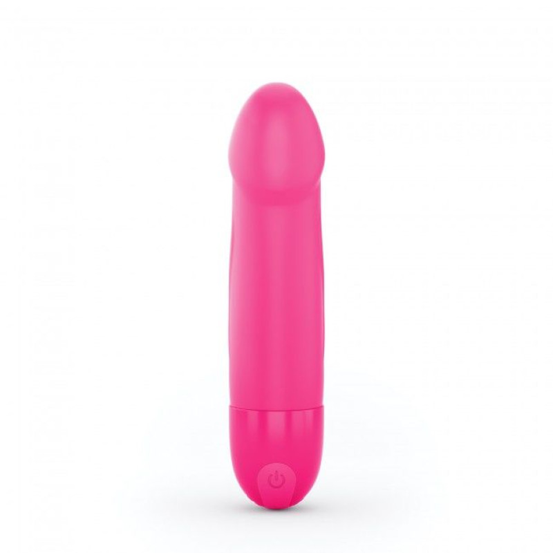 Вібратор Dorcel Real Vibration S Magenta 2.0, діам 3,7см, перезаряджається, для точки G