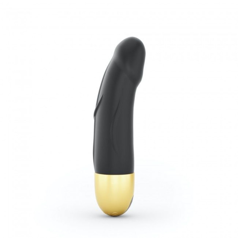 Вібратор Dorcel Real Vibration S Gold 2.0, діам 3,7см, перезаряджається, для точки G