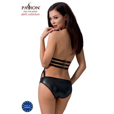 Еротичне боді монокіні плаття латекс LAMIS BODY Black S/M - Passion Exclusive